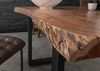 Baumtisch Akazie 140x90x77 natur lackiert / U-Beine anthrazit matt FREEFORM 5 Bild 4