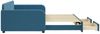 vidaXL Tagesbett Ausziehbar mit Schubladen Blau 100x200 cm Samt 3196983 Bild 4