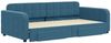 vidaXL Tagesbett Ausziehbar mit Schubladen Blau 100x200 cm Samt 3196983 Bild 3