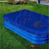 tillvex Pool Abdeckplane 259 x 170 cm Oval | Schwimmbecken Abdeckung UV-Stabil & reißfest | Schwimmbad Solarplane Bild 3