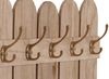 Wandgarderobe HWC-N95, Garderobe Garderobenpaneel, Paulownia 7 Haken 86x60cm ~ natur Bild 5