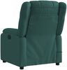 vidaXL Massagesessel Elektrisch Dunkelgrün Stoff 3205196 Bild 5