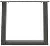 vidaXL Couchtischbeine U-Form 2 Stk. Anthrazit 50x(42-43) cm Stahl 4012766 Bild 5