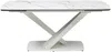 Vente-unique - MALATA Esstisch GlasKeramik Weiß - B 90 cm x H 76 cm x L 220 cm260 cm180 cm Bild 4