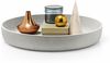 Blomus Moon Dekoschale, Mittel, Deko Servier Tablett, Polystone, Beton, Ø 50, 65446 Bild 4