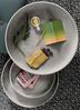 Blomus Moon Dekoschale, Mittel, Deko Servier Tablett, Polystone, Beton, Ø 50, 65446 Bild 3