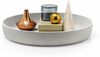Blomus Moon Dekoschale, Mittel, Deko Servier Tablett, Polystone, Beton, Ø 50, 65446 Bild 5