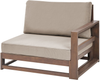 Beliani 'TIMOR' 2 Sitzer Sofa, Zertifiziertes Akazienholz Dunkler Holzfarbton, 72 x 75 x 184 cm Bild 5