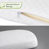 Ergonomisches Nackenkissen Memory Foam | Orthopädisch geformtes Schlafkissen für Nacken & Rückenkomfort - YaLiva_Decor® Bild 4