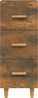 Sideboard, Kommode Räuchereiche 34,5x34x90 cm Holzwerkstoff j2315p Bild 5