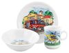 Seltmann Weiden Compact Kindergeschirr Set 3-teilig - Blaulicht Bild 4