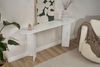 Elegant White Sideboard, 150 x 75 x 35 cm | 100% Melamine Coated Particle Board, 18 mm Thick | Perfect for Modern Living Rooms & Dining Areas Bild 3