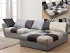 Vente-unique - Ecksofa mit Schlaffunktion - Stoff - Grau - Ecke Rechts - ROMANE Bild 4