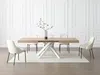 Vente-unique - CATONAV Esstisch Holz, Platte Beige - B 90 cm x H 75 cm x L 200 cm160 cm240 cm Bild 4
