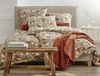 Irisette Edelflanell Bettwäsche Alpaka 155x220 Blumen terra beige natur 8398-50 Bild 2