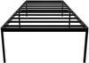 Metallbett RUKIM - Metall Schwarz 90x200x41 cm | Bett 90x200 Bettrahmen Metall Doppelbett Bild 3
