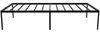 Metallbett RUKIM - Metall Schwarz 90x200x41 cm | Bett 90x200 Bettrahmen Metall Doppelbett Bild 4