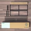 ZINUS Bettgestell Joseph Moderner Bettrahmen mit Holzlattenrost (Packung, 1-tlg, Doppel/Einzelbett, Schwarz, 90x200 cm), Kinderleichter Aufbau, Robust, EcoFriendly Packaging Bild 3