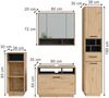 Badmöbel-Set Beatrice Artisan Eiche/Anthrazit Set 4 Vicco Bild 2