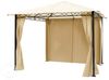 4 Seitenteile für Gartenpavillon Rendezvous Premium 3x3 m - Polyester ca. 160 g/m² mit Reißverschluss - champagner Bild 3