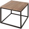 Fink Beistelltisch Novara Schwarz Eiche weiß geölt (55 x 55 x 45 cm) 168323 Bild 2