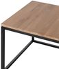 Fink Beistelltisch Novara Schwarz Eiche weiß geölt (55 x 55 x 45 cm) 168323 Bild 3