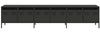 vidaXL TV-Schrank Schwarz 202x39x43,5 cm Kaltgewalzter Stahl 3307149 Bild 5