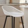 IDIMEX Barhocker IREK, Barhocker 2er Pack Barstuhl Theke Bar Hocker Tresenhocker Retro Design Bild 3