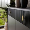 Lookway Kommode MIDNIGHT 3D3S mit drei Schubladen auf Gestell Bild 4