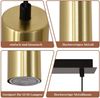 ZMH Pendelleuchte Esstisch Hängeleuchte 4 Flammig - Modern Industrial Hängelampe Gu10 Gold Schwarz Metall Esstischleuchte für Wohnzimmer Küche Café Esszimmer Schlafzimer Kücheninsel Bild 4