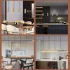 ZMH Pendelleuchte Esstisch Hängeleuchte 4 Flammig - Modern Industrial Hängelampe Gu10 Gold Schwarz Metall Esstischleuchte für Wohnzimmer Küche Café Esszimmer Schlafzimer Kücheninsel Bild 2