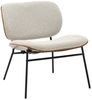 Signature Sessel aus naturfarbenem Stoff H68 cm - SERGE - Braun Bild 1