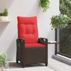 vidaXL Verstellbarer Gartenstuhl 56 x 60 x 112 cm Stahl 42026846 Bild 4