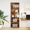 vidaXL Bücherregal Altholz-Optik 60x24x176 cm Holzwerkstoff 857828 Bild 3