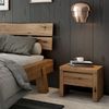 ELFO Futonbett Henny (Massivholz Rustic, 180 x 200), Lamellenverleimtes massives Balkenholz Bild 2