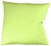 Fleuresse Mako-Satin Kissenbezug Bezug 80x80 cm uni mit RV 7041 apfelgrün Bild 2