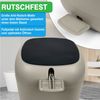 YourCasa Mülleimer YourCasa Mülleimer Bad [5L] Elegantes Design Badezimmer Kosmetikeimer, ABS Kunsstoff Bild 3