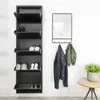 Spinder Schuhschrank mit 5 Klappen Schwarz, Billy 5 Bild 5