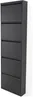 Spinder Schuhschrank mit 5 Klappen Schwarz, Billy 5 Bild 2