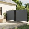 vidaXL Seitenmarkise Ausziehbar Anthrazit 160x600 cm 4004628 Bild 2
