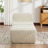 YakoHome Modulsofa Beige 182.50*76.50*73.00 - Weiches Sofa mit Matratzenkomfort, für Haustiere geeignet Bild 3
