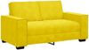 vidaXL 2-Sitzer-Sofa Gelb 160x78x84 cm Samt 4105016 Bild 2