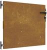 vidaXL Gartentor 85x125 cm Cortenstahl 153257 Bild 2