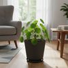 Relaxdays Blumentopf mit Untersetzer 2er Set Bild 2