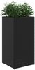 vidaXL Pflanzkübel 2 Stk. Schwarz 40x40x80 cm Poly Rattan 3210519 Bild 4