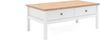 Finori Bergen 56 Couchtisch, weiß / Dekor Artisan Oak | Couchtisch für Wohnzimmer | Maß: B x H x T ca. 100 x 40 x 55 cm | Couchtisch mit 2 Rahmenschubkästen Bild 4