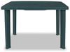 vidaXL Gartentisch Grün 101 x 68 x 72 cm Kunststoff 43593 Bild 4
