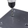Pflanzgefäß NIZZA GROOVE grau 25×25×46,5 cm – moderne Rillenoptik, Kunststoff mit Holzfaseranteil, inkl. schwarzem Einsatz, robust, wetterfest & stilvoll für Innen/ Außen Bild 4