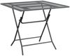 vidaXL Gartentisch 80x80x72 cm Streckmetall Anthrazit 317345 Bild 2