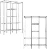 Großes XXL Schrankregal offener Kleiderschrank DIY-Regal begehbar Faltschrank Bild 2